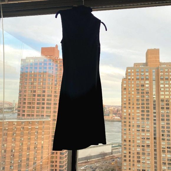 Diane Von Furstenberg Little Black Dress size 4 - Picture 2 of 4